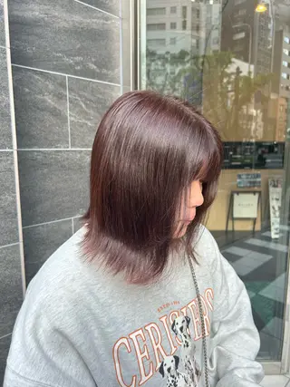 ミディアム MAHO/透明感カラ ー/髪質改善🍒のヘアスタイル