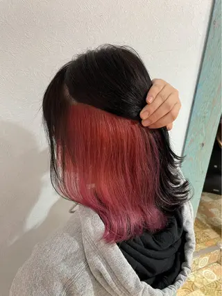 ミディアム カラー もえな 💋👼🏻のヘアスタイル