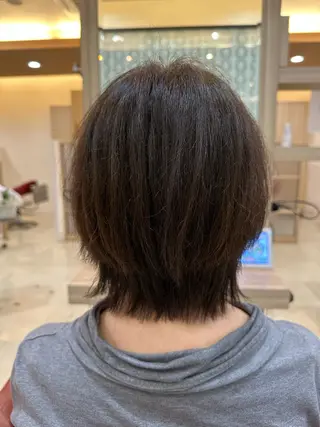 ミディアム 神田 一瑳のヘアスタイル