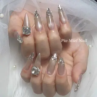 ネイル HANA 長さだしのネイルデザイン