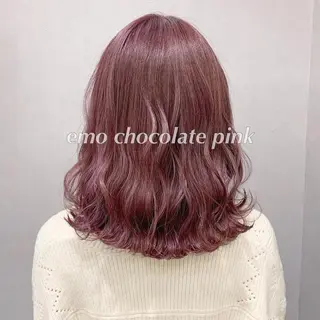 ミディアム カラー ヘアアレンジ 代表🎀 ふわモテ愛 され髪🩷yumiのヘアスタイル