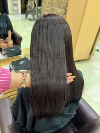 ミディアム 暖色ｶﾗｰ/ﾚｲﾔｰ ｶｯﾄ/Yunaのヘアスタイル