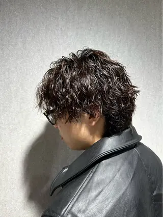ショート パーマ メンズ 🍀メンズパーマ職人 池袋🍀Yuraのヘアスタイル