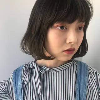 ミディアム 似合わせcut ◎ 倉橋実咲のヘアスタイル