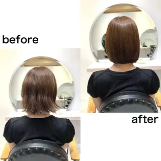 ミディアム パーマ 川間 将彦のヘアスタイル