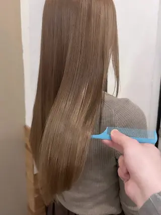 カラー 本町/新町/心斎橋 透明感カラーSANCのヘアスタイル