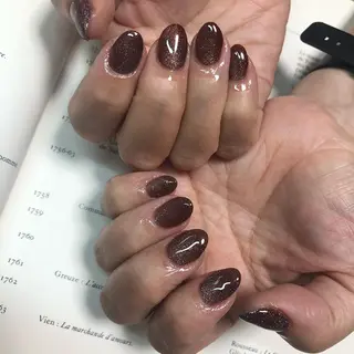 ネイル 黒葛原 めぐみのネイルデザイン