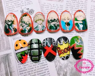 ネイル CROWN プライベートサロンのネイルデザイン