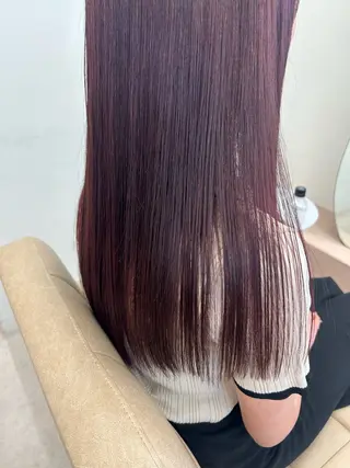 ロング カラー 当日予約◎ボブ/ 透明感カラー/まこのヘアスタイル