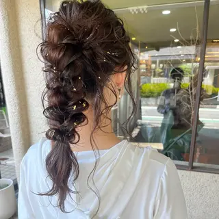 ロング ヘアアレンジ ジェクイントルジ所属・大人可愛い:: Rioのヘアスタイル