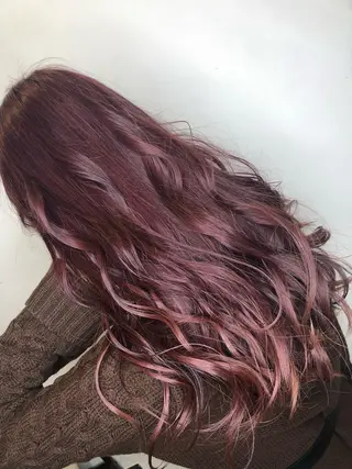 ロング カラー 艶髪職人 山本隼正のヘアスタイル