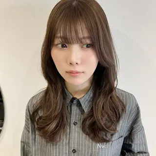 ロング カラー 🧚🏻momo 🧚🏻【下北沢】のヘアスタイル