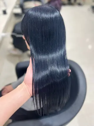 ロング メンズレディース お任せください伊織のヘアスタイル