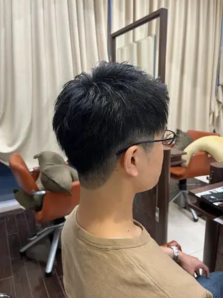 ショート メンズ AROH  men's cut&men's perm 船橋店所属・🧊メンズ特化🧊 高木航希のヘアスタイル