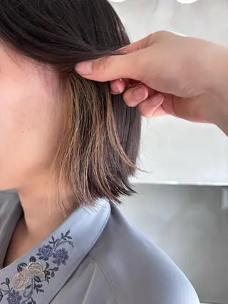 カラー 透明感カラー/set /hana🍀🪽‪のヘアスタイル