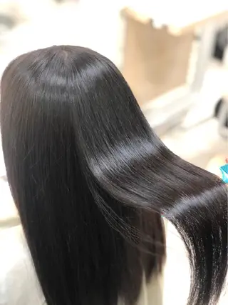 ロング 竹下 勝也のヘアスタイル