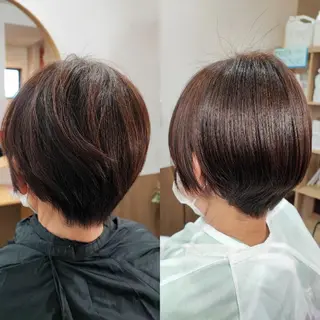 カラー ショート 藤田 大輔のヘアスタイル