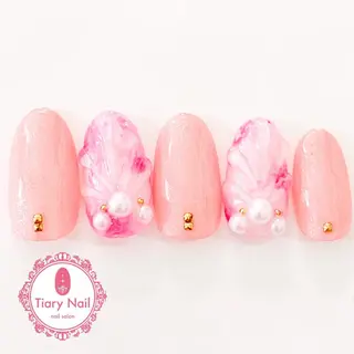 ネイル 💗🪽Tiary Nail🪽💗のネイルデザイン