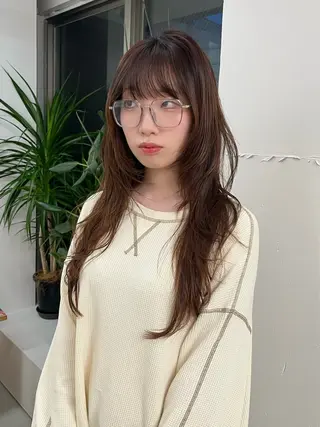 ロング レイヤー/ショート 遠藤光輝のヘアスタイル