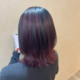 ミディアム カラー ルシードスタイルオルガ所属・UEHARA MIONのヘアスタイル