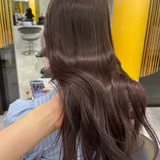 カラー 韓国hair🤍/ レイヤー/彩加のヘアスタイル