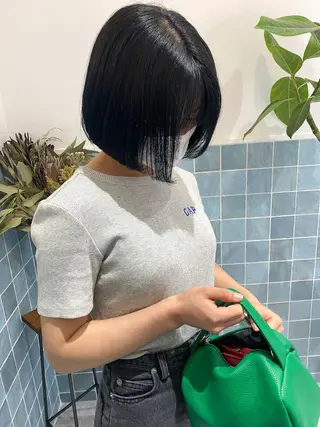 ショート カラー 韓国風スタイル 🍓MIZUKI🍓のヘアスタイル