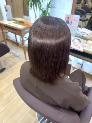 ミディアム カジタ ナミのヘアスタイル