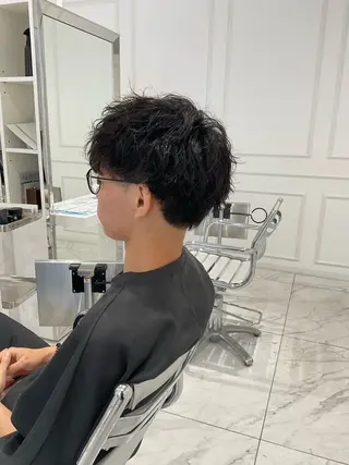 パーマ メンズ なりたいを叶える /町野 朝哉のヘアスタイル