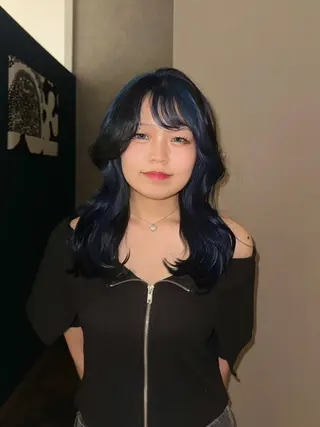 ロング カラー OPShair所属・sion ✰デザインカラーのヘアスタイル