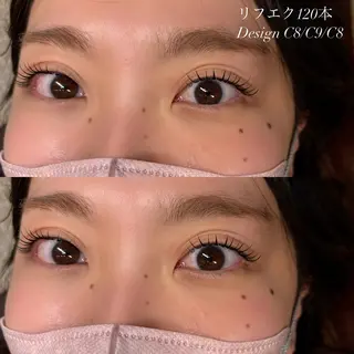 マツエク・マツパ EYELA甲府昭和 hiraiのマツエク・マツパデザイン