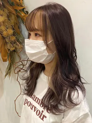 ロング カラー 🌷韓国レイヤー/艶 カラー🇰🇷amiのヘアスタイル