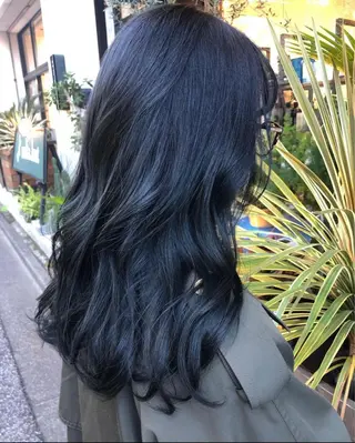 セミロング 透明感カラー 🦋AYAのヘアスタイル