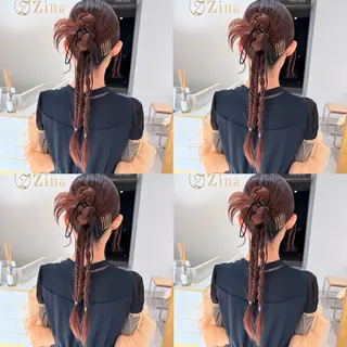 ヘアアレンジ Zina‎ 🤍 AYAのヘアスタイル
