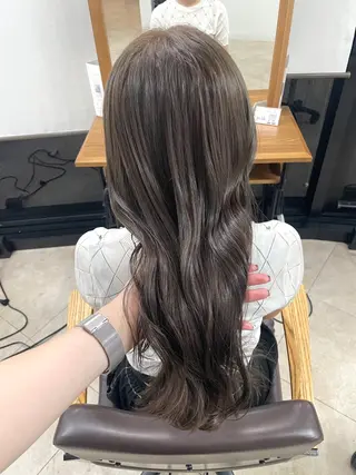 ロング コトネ🫧 韓国風レイヤーカットのヘアスタイル