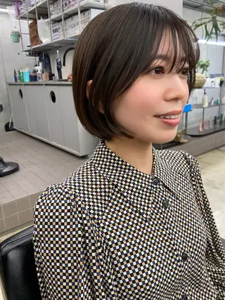 ショート 似合わせカット レイヤー/ボブのヘアスタイル