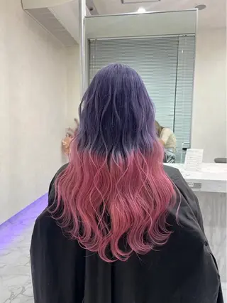 ロング 🥀レイヤー/ブリー チカラー/ゆうか🥀のヘアスタイル