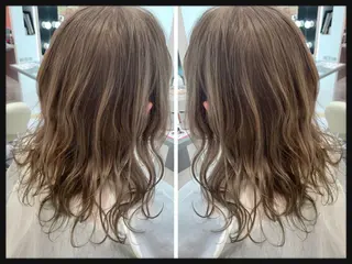 ミディアム カラー パーマ ヘアアレンジ メンズ キッズ ネイル マツエク・マツパ 酸性ストレート 髪質改善大槻勇樹のヘアスタイル