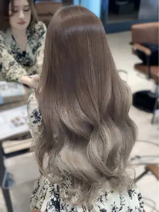 ロング カラー ヘアアレンジ 顔周り&ミディアム 特化/池袋/kokiのヘアスタイル