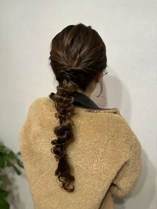 ヘアアレンジ hair salon【クラン】のヘアスタイル