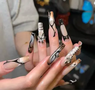 ネイル 長さだし専門店 M2　rikaのネイルデザイン