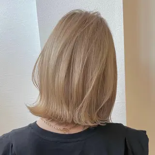 ミディアム レイヤー/艶カラー /パーマ💚千琴のヘアスタイル