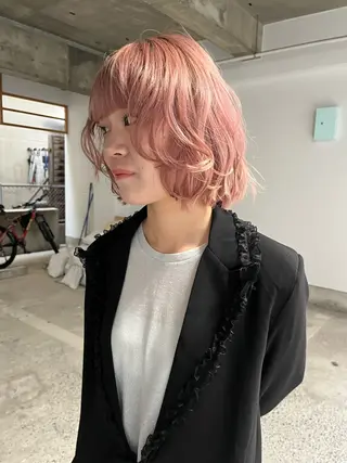 カラー aya/メンズヘア/ メンズカット/ボブのヘアスタイル