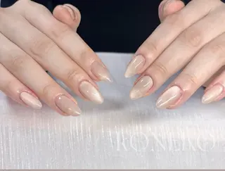 ネイル コネコネイルサロン モデル用のネイルデザイン