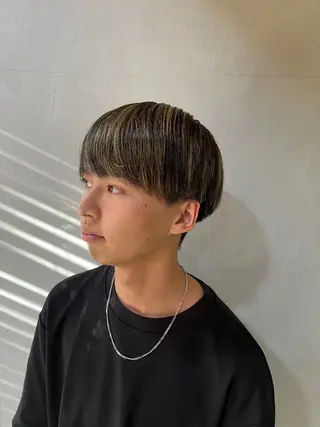 メンズ アキト/ メンズ/透明感暗髪のヘアスタイル