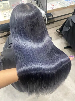 ロング 🌸cocomi🌸 透明感カラー🩶パリのヘアスタイル