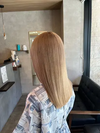 セミロング RIENS xrea一樹のヘアスタイル