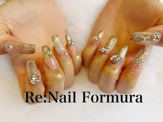 ロング Re:Nail Formula所属・kido chieのネイルデザイン
