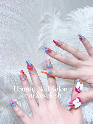 ネイル Ubuntu🎀 ネイルサロン✨のネイルデザイン