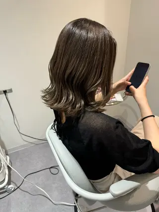 ミディアム 美髪✨艶髪✨髪質改善 カラー特化❕漆原琴美のヘアスタイル