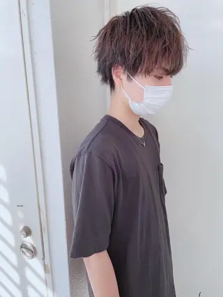 ショート カラー ヘアアレンジ メンズ メンズZina代表 田端 麗治のヘアスタイル